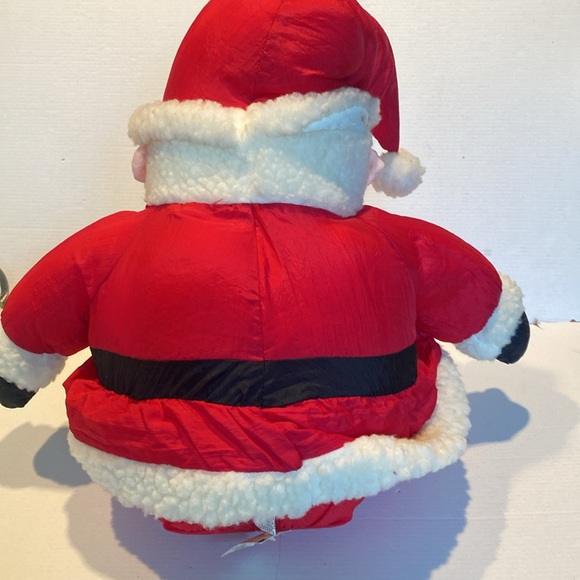 NWT & Vintage Nylon Santa - Picture 2 of 3
